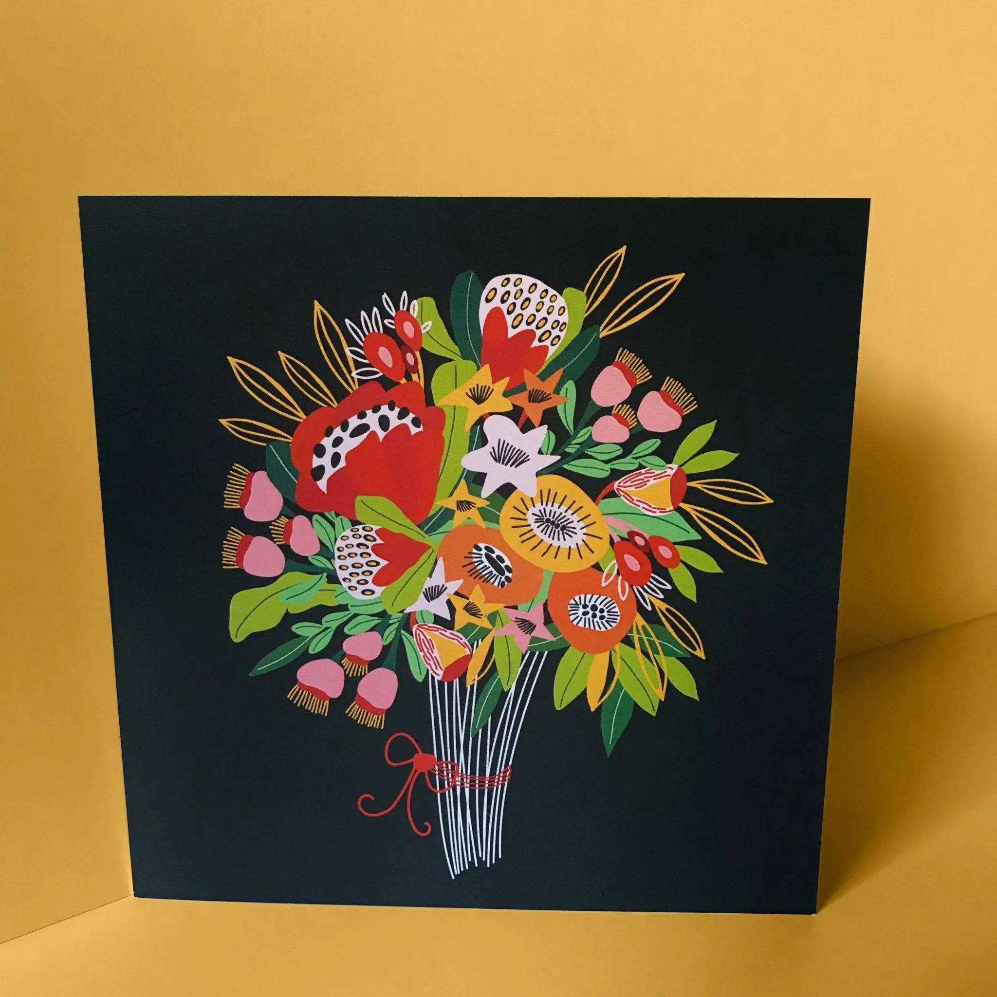 Beautiful Native Flowers Greeting Cards Set - 12 Handmade Floral Stationery for Birthdays, Anniversaries & Thank You Notes - Perfect for Wedding Invitations & Special Occasions