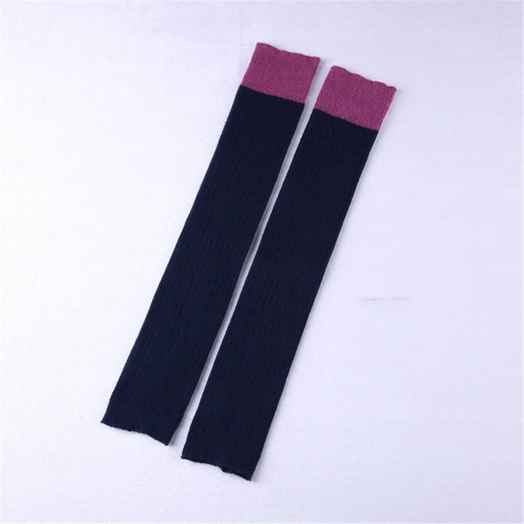 GRETD Women's Knitted Leg Warmers - Winter Knee High Socks, Boot Topper Stockings, Long Warm Socks (60cm, Color A) - Perfect for Cold Weather, Yoga, Dance & Outdoor Activities