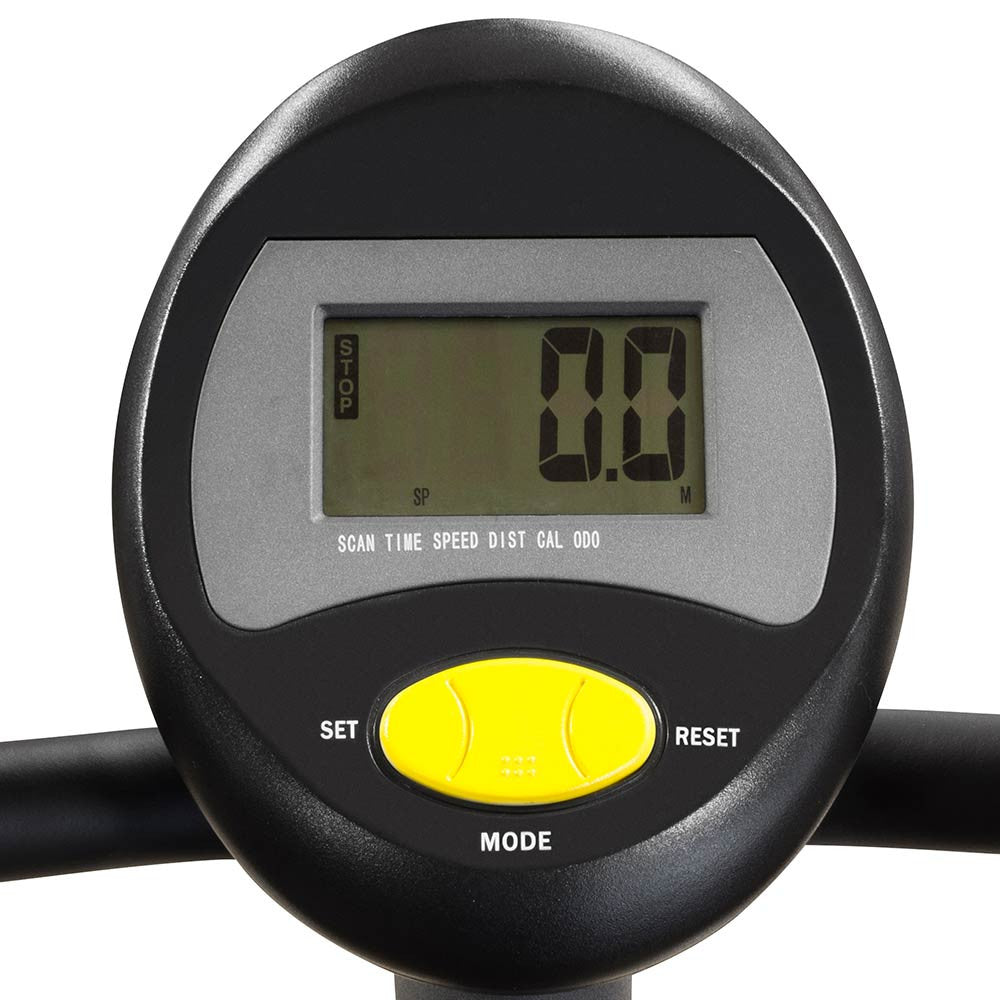 Marcy NS 714U Upright Magnetic Exercise Bike for Home Workouts - Perfect for Cardio Training & Indoor Cycling Fitness