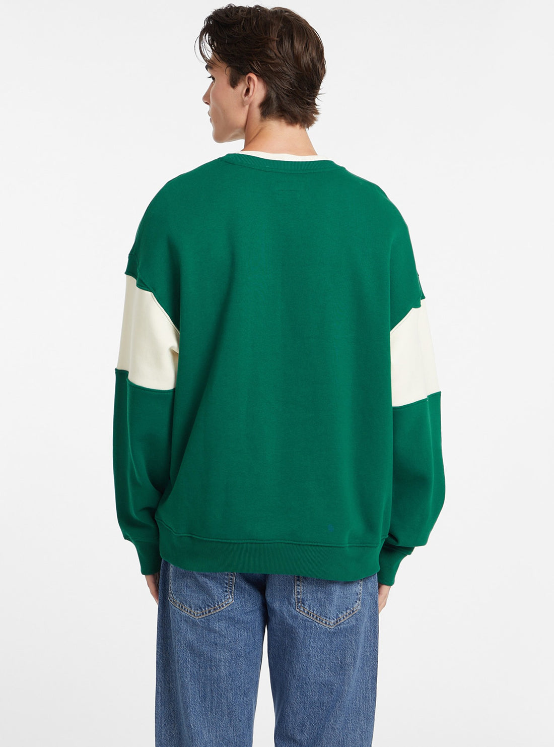 Guess Women's Green Logo Jumper Sweater - Casual Pullover Knit Top for Fall & Winter | Perfect for Office, Date Night and Weekend Outfits