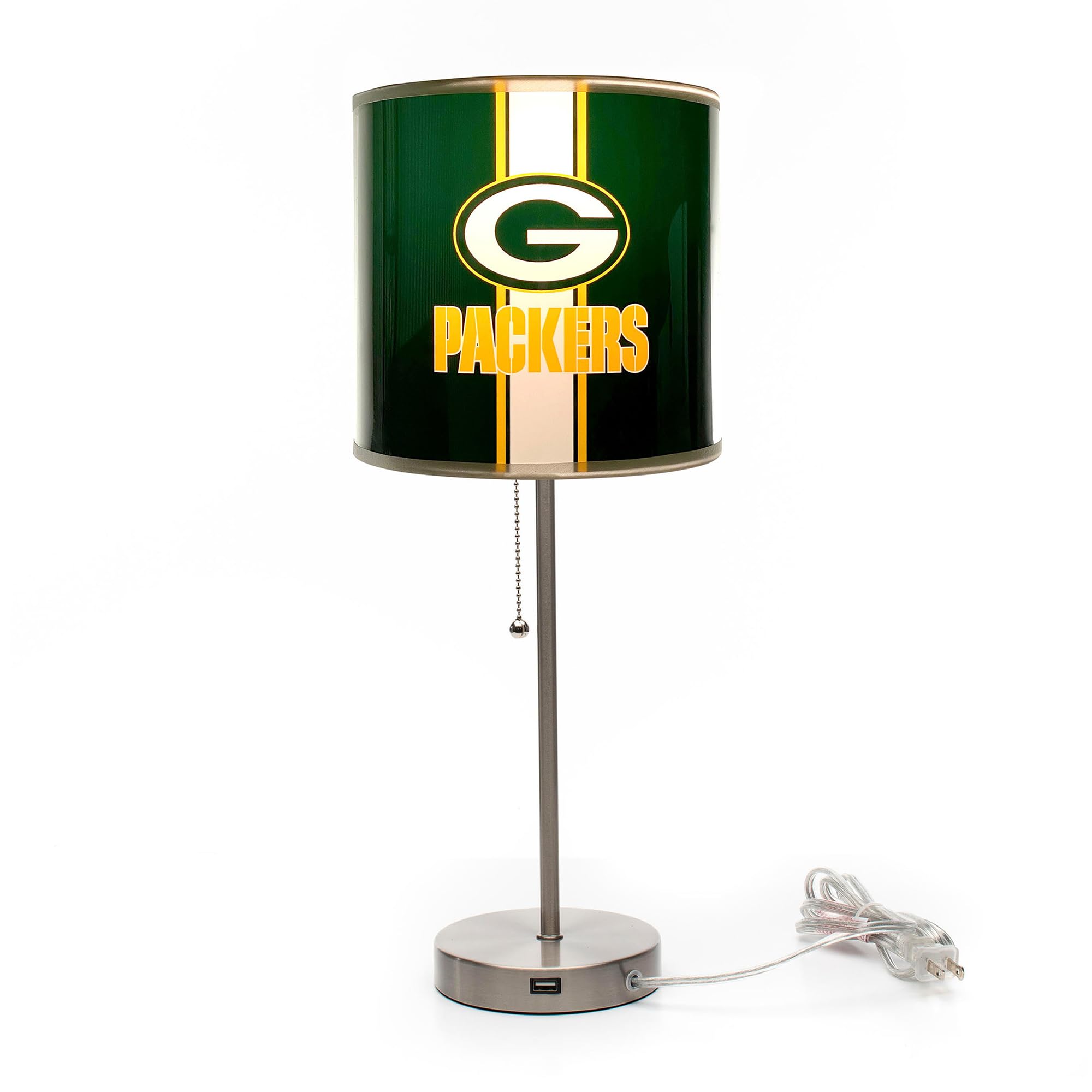 NFL Chrome Desk Lamp - Imperial for Office & Gaming Decor