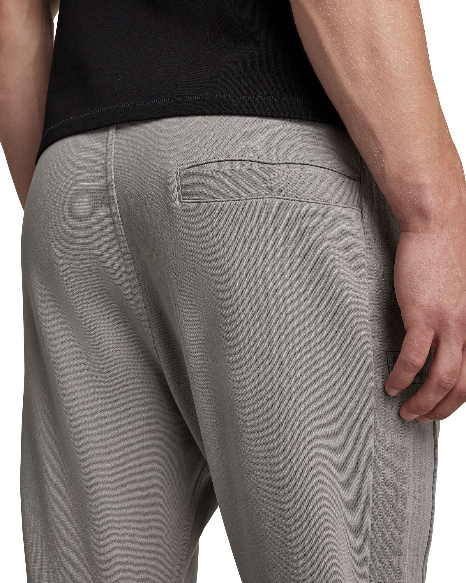 G-Star Stitch Panel Sweatpants for Men - Charcoal Gray Joggers 2XL - Comfortable Lounge Pants for Casual Wear, Gym & Travel