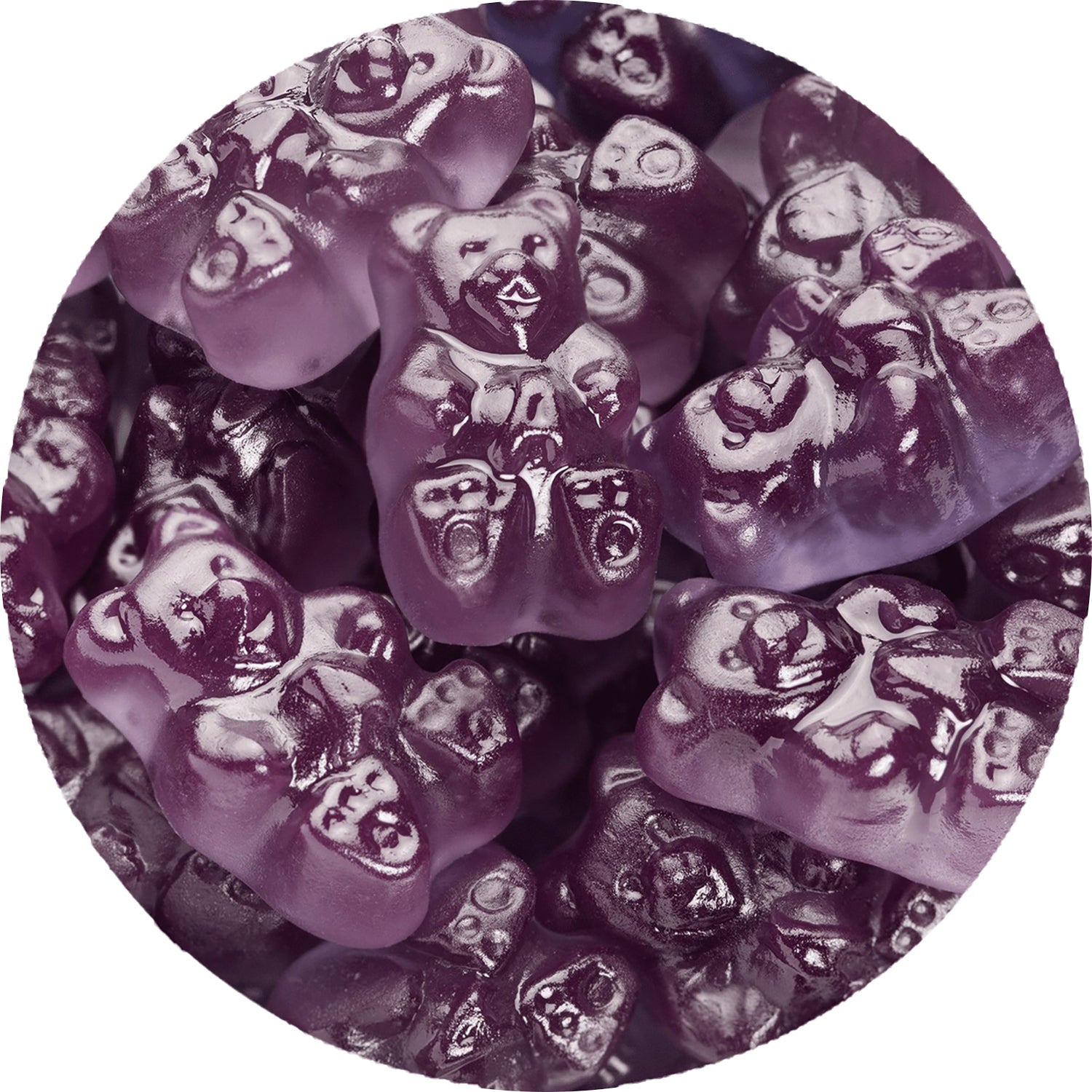 Albanese Grape Gummy Bears - 5lb Bulk Bag | Soft & Chewy Candy for Parties, Snacks & Gift Baskets