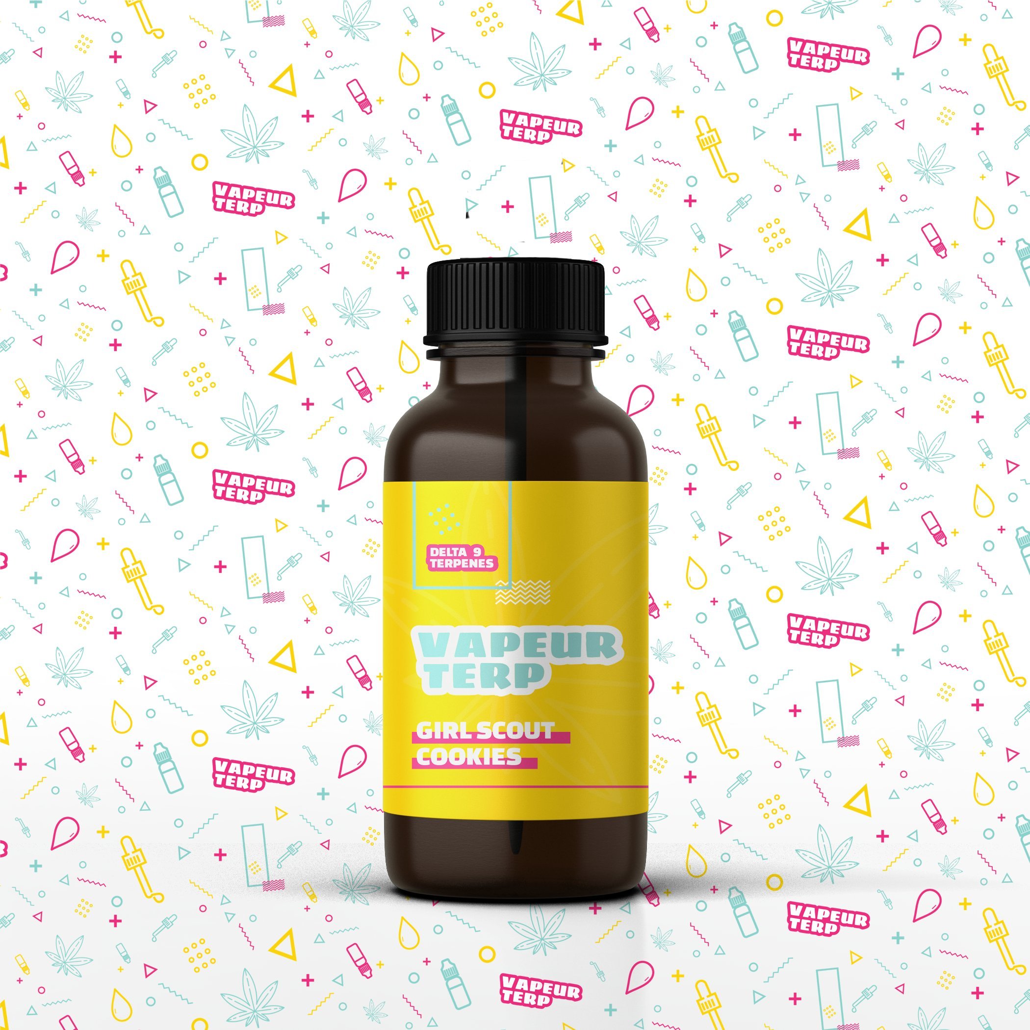 Delta 9 Terpenes - Girl Scout Cookies Strain | 100% Pure Organic Terpene Extract (30mL) for Vaping, Aromatherapy & Enhancing Cannabis Experience