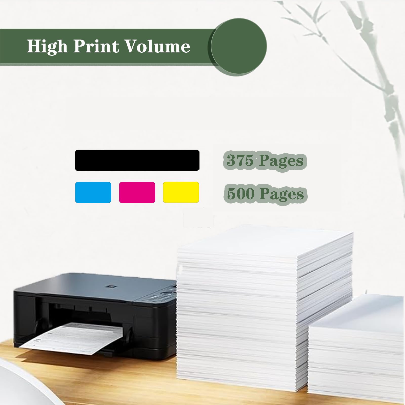 Brother 411XL High Yield Ink Cartridges - Black & Color Combo Pack for DCP-J Series Printers - Home & Office Use