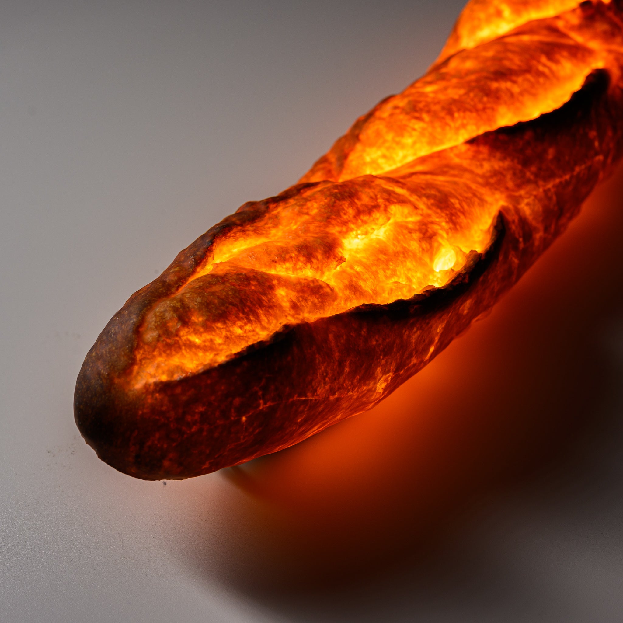 PAMPSHADE Real Bread Lamp - Batard Art Light by Yukiko Morita | Unique Home Decor for Living Room, Bedroom & Cafe Aesthetic