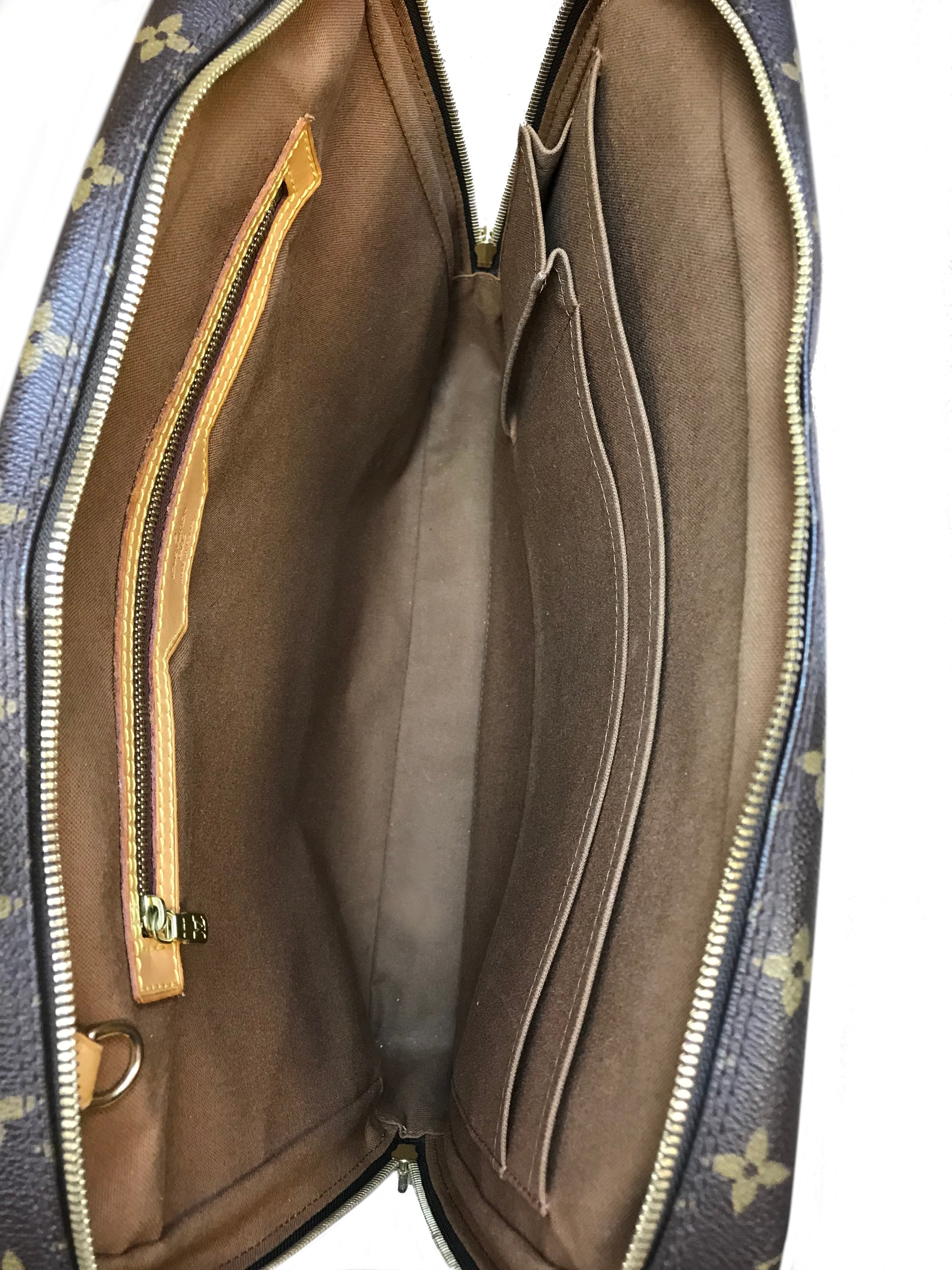 Authentic Louis Vuitton Monogram Canvas Porte Documents Pegase Briefcase - Luxury Business Travel Bag for Professionals & Executives - Perfect for Office, Meetings & Airplane Carry-On