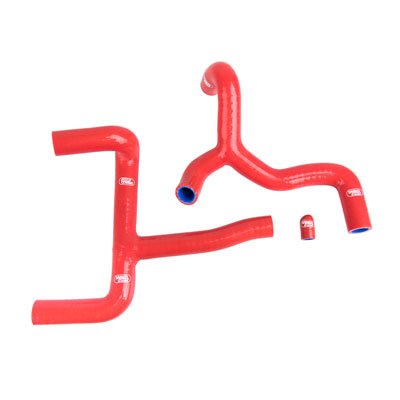 High-Performance Radiator Hose Kit with Thermostat Bypass - Red - Compatible with Beta 350 RR (2014-2017) - Perfect for Off-Road & Motocross Racing