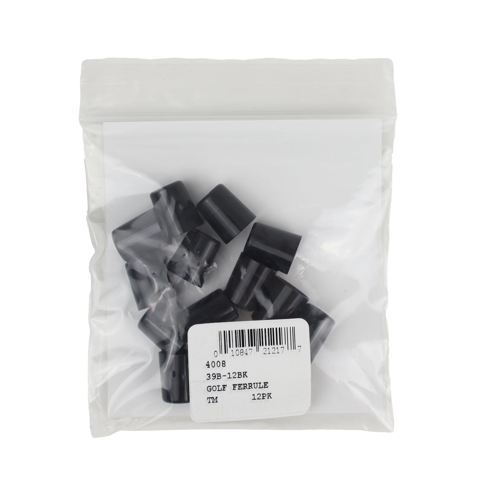 Bohning Iron Ferrule for Archery Arrows - .370/.530/.625 Sizes - Durable Black Metal Arrow Insert - Perfect for Target Shooting, Hunting, and Bowfishing Accessories