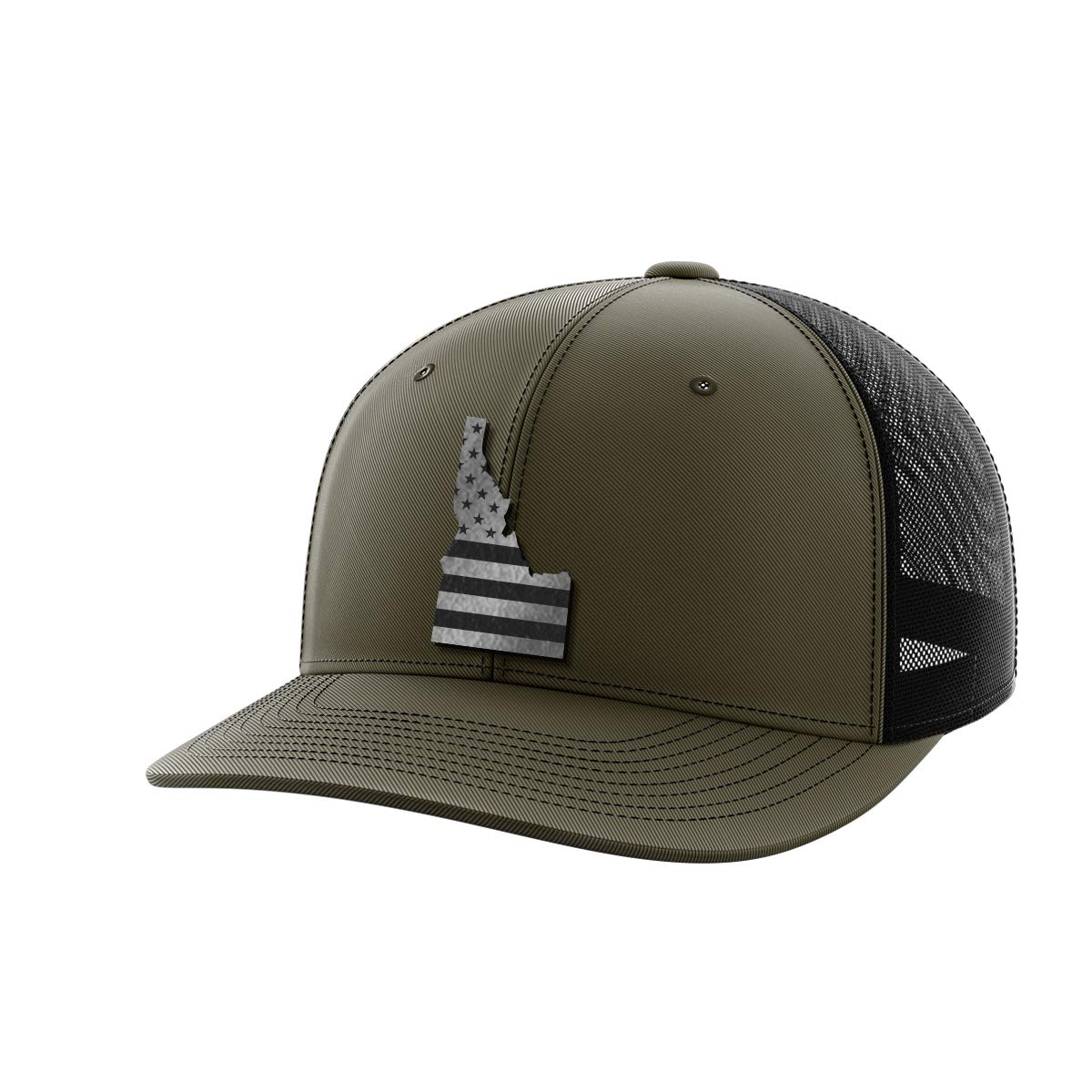 Idaho United Black Patch Hat - Stylish Embroidered Baseball Cap for Men & Women - Perfect for Outdoor Activities, Sports, and Casual Wear