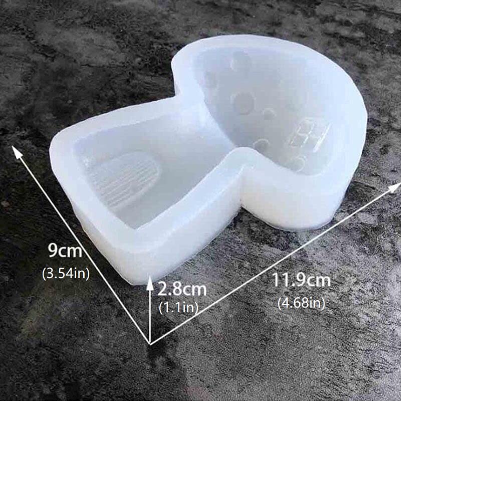3pcs Mushroom Silicone Molds for Chocolate, Candy, Polymer Clay, Cake Decorating, Sugar Craft, Resin & Plaster - Mushroom House Baking Molds for DIY Crafts, Party Treats & Home Decor