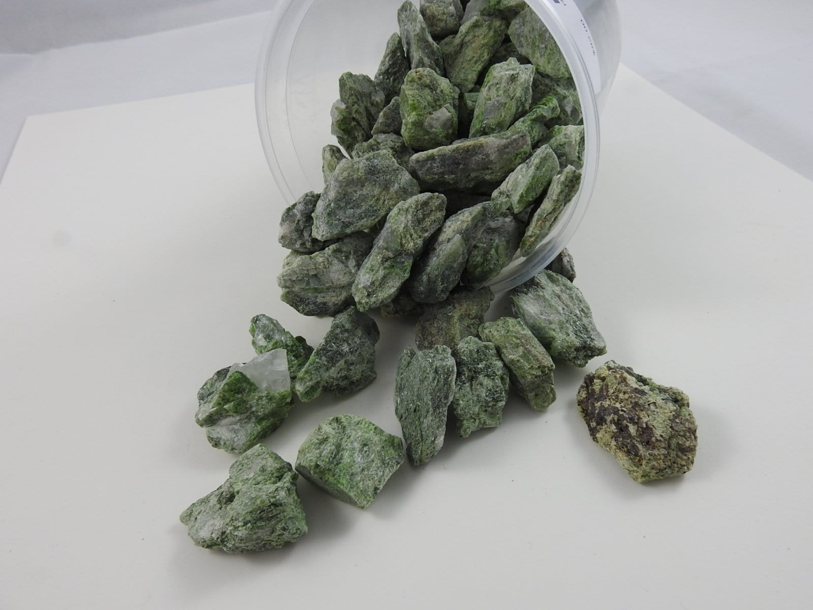 Natural Diopside Gemstone - 2.75 lb Bulk Lot | Wholesale Closeout Sale for Jewelry Making, Crystal Healing & Mineral Collection