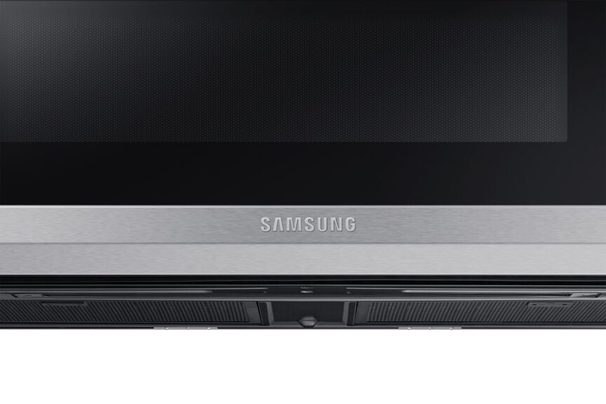 Samsung ME11A7710DS/AC 1.1 Cu.Ft. 550 CFM Slim Stainless Steel Over The Range Microwave Oven - Perfect for Small Kitchens & Apartments