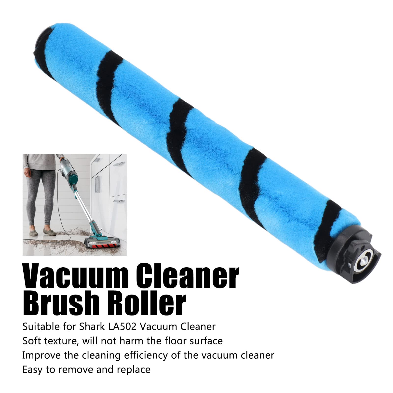 Shark LA502 Vacuum Cleaner Replacement Rolling Brush Roller - Compatible with Shark LA502 Vacuum Accessories - Perfect for Pet Hair, Carpet & Hard Floor Cleaning