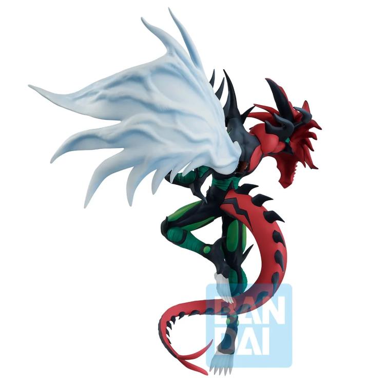 Bandai Ichibansho Yu-Gi-Oh! GX Elemental Hero Flame Wingman Action Figure - Anime Collectible for Fans & Gamers - Perfect for Display, Gift Giving & Yu-Gi-Oh! Themed Parties
