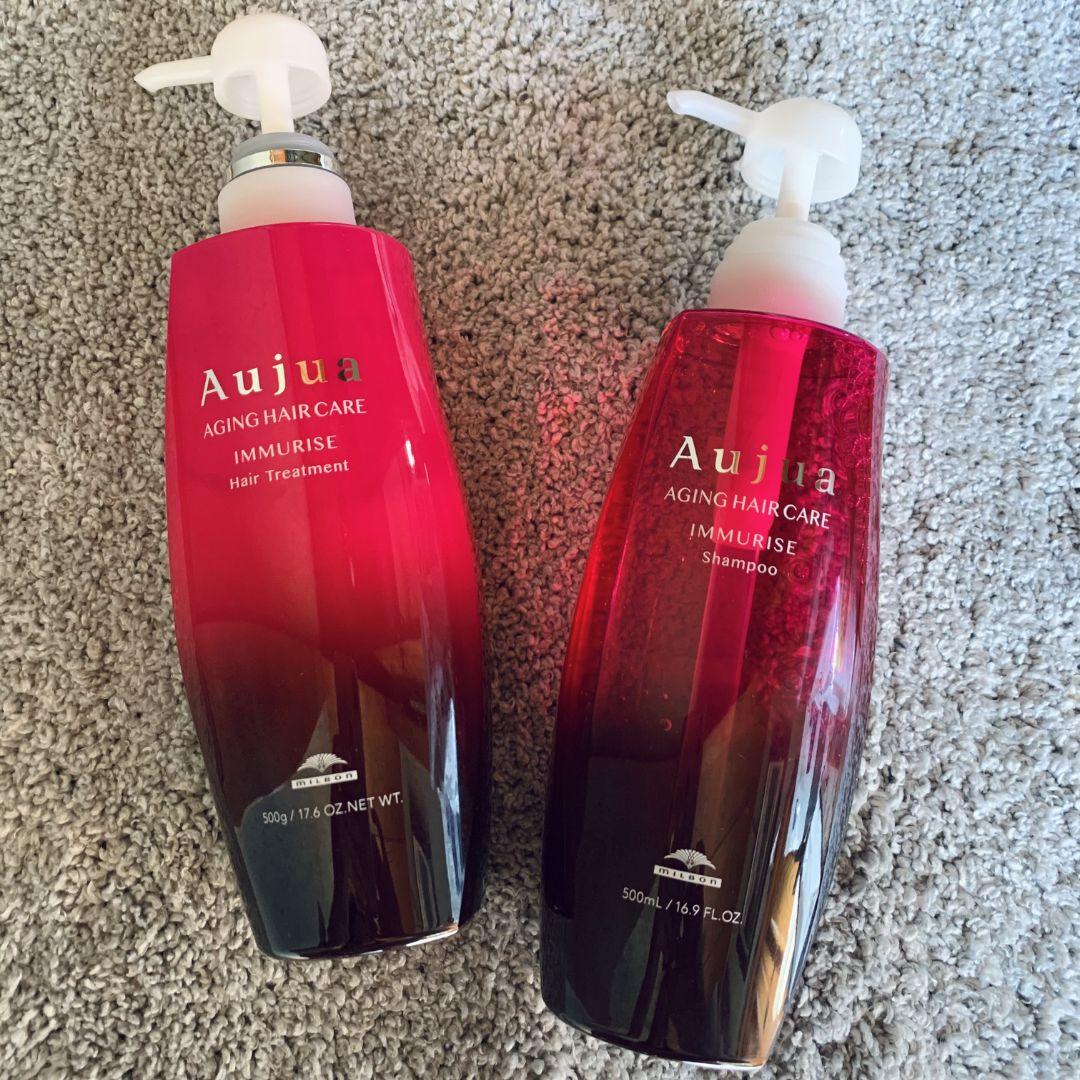 Milbon Aujua Immurise Conditioner 500g - Repairing Treatment for Damaged & Aging Hair - Deep Moisturizing & Nourishing for Dry, Brittle Hair - Salon-Quality Hair Care at Home