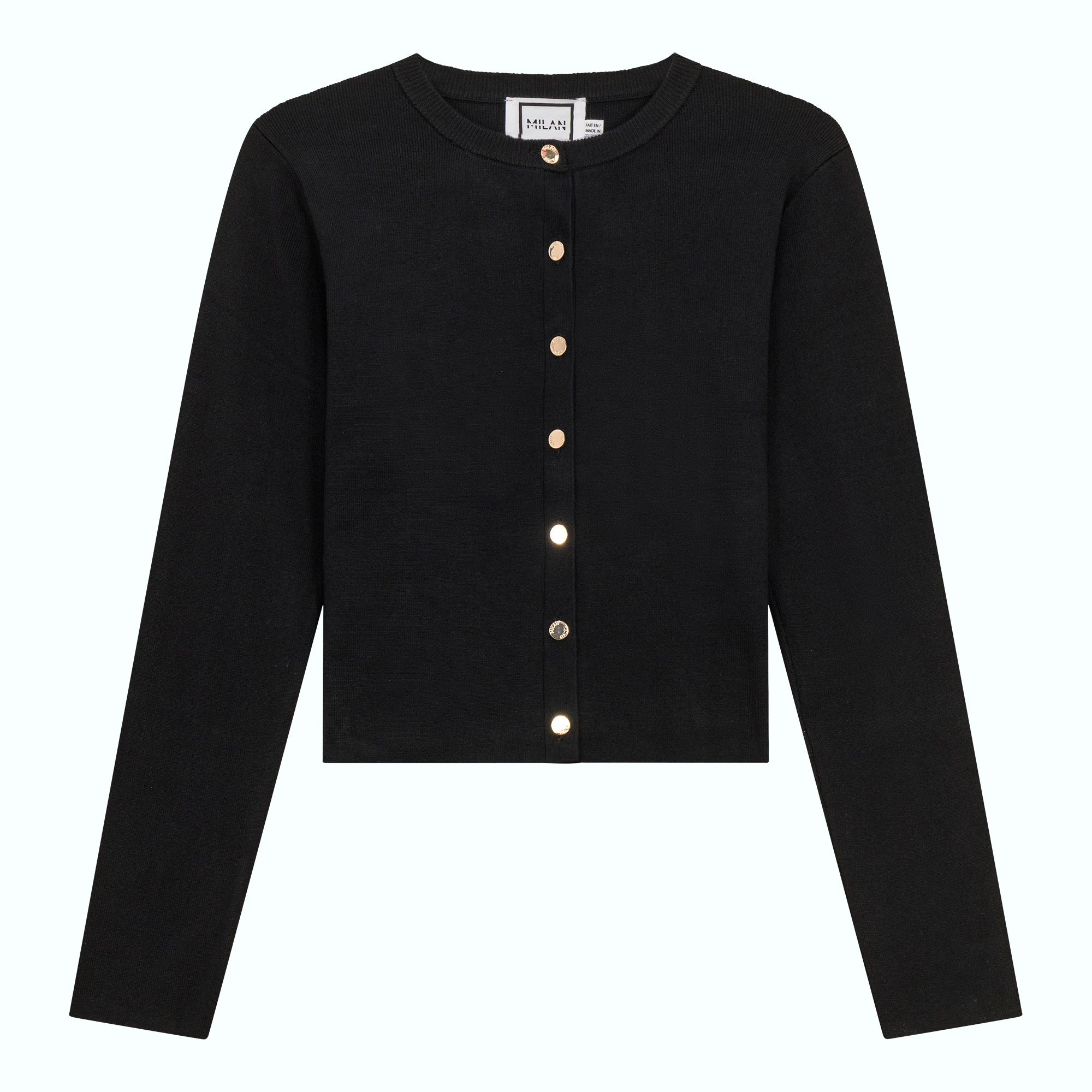 Stylish Cropped Knit Cardigan for Women - Soft & Cozy Lightweight Sweater - Perfect for Layering in Fall & Winter