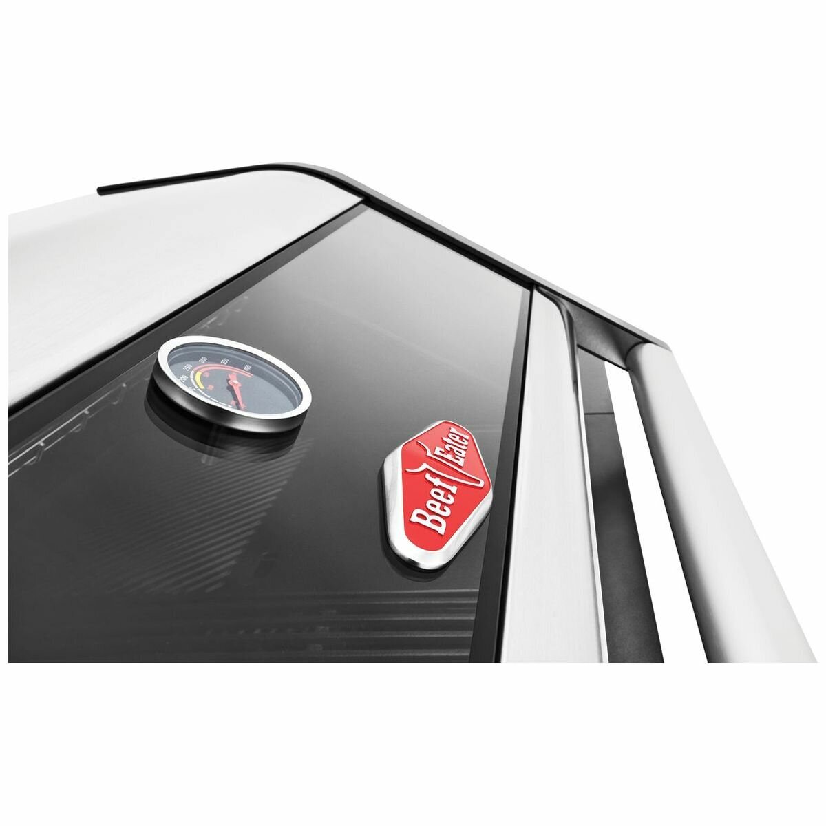 Beefeater 1600 Series 4-Burner Stainless Steel Gas Grill with Side Burner & Rolling Cart - Perfect for Backyard BBQs, Outdoor Cooking & Patio Entertaining