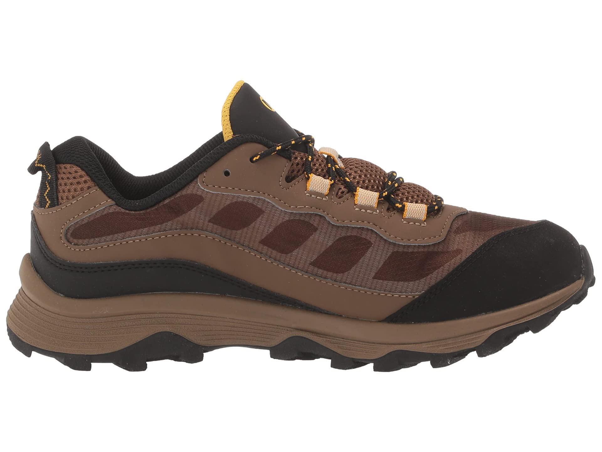 Merrell Kids Moab Speed Low Waterproof Hiking Shoes - Lightweight & Durable Outdoor Sneakers for Boys and Girls - Perfect for Trail Hiking, Camping, and School Activities