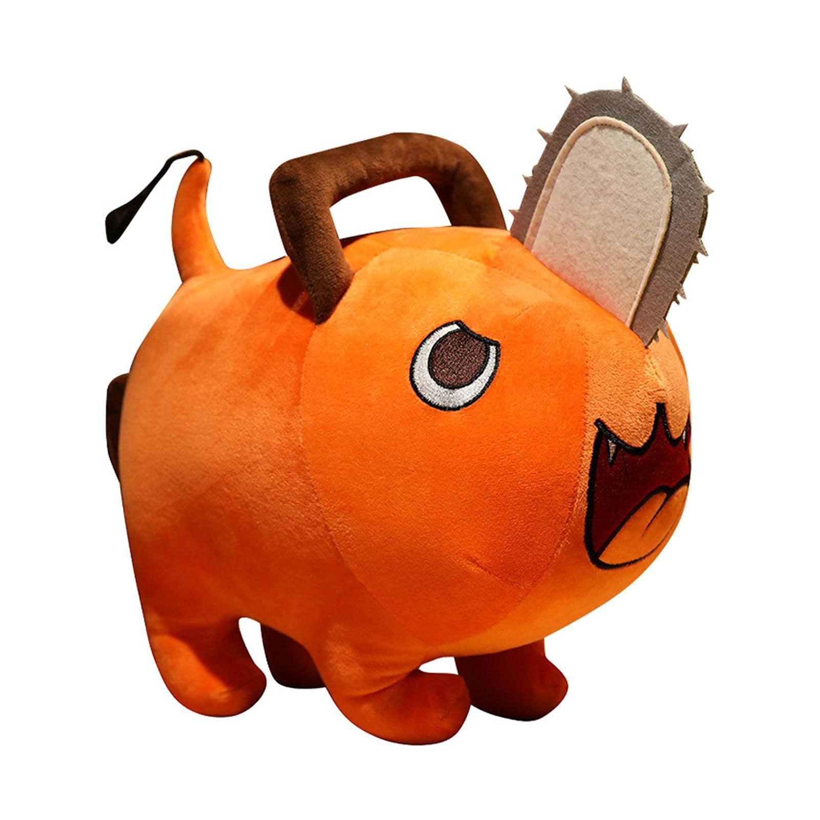 Chainsaw Man Anime Plush Toy - Cute Pochita Soft Stuffed Doll (25cm) | Official Licensed Collectible, Perfect for Cosplay, Gift & Home Decor