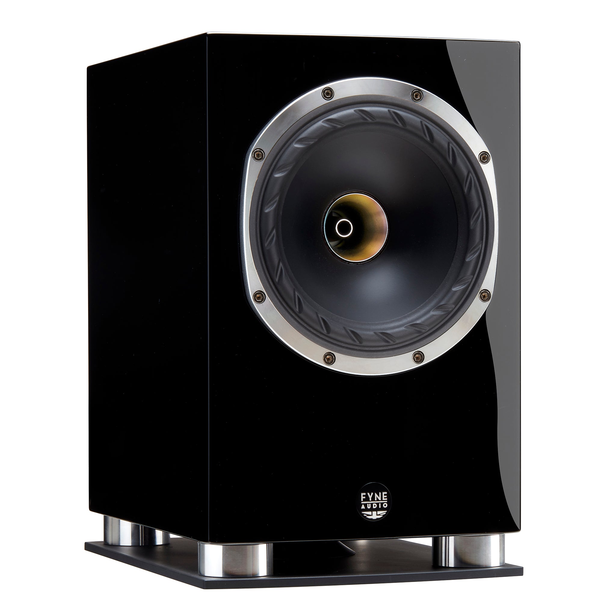 Fyne Audio F500SP High-Performance Bookshelf Speakers (Pair) - Premium Sound for Home Theater, Music Listening & Studio Monitoring