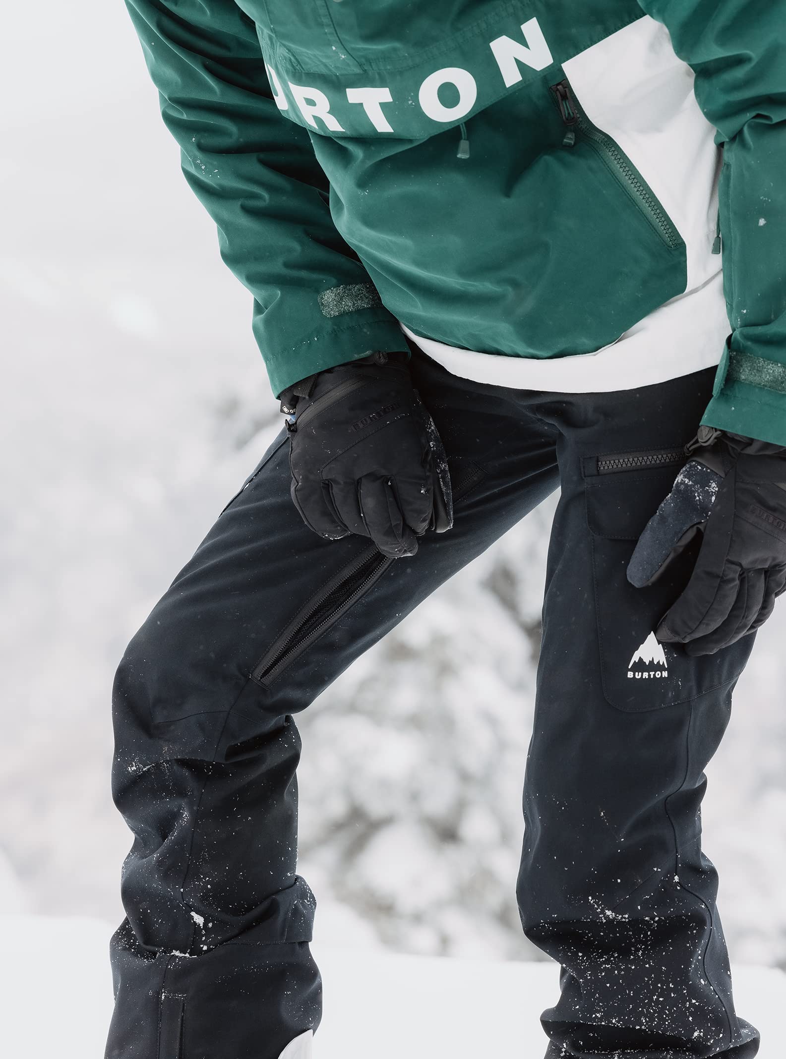 Burton Women's Gloria Stretch 2L Waterproof Snow Pants - Insulated Winter Ski Pants for Snowboarding & Outdoor Activities