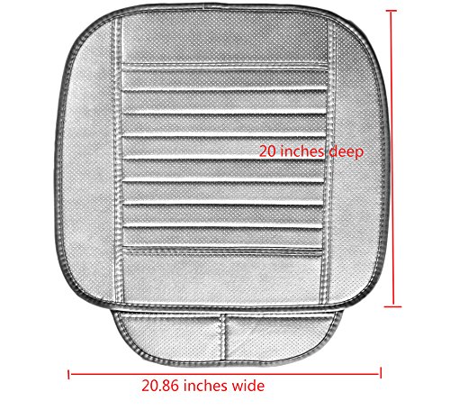 2 PCS Universal PU Leather Car Seat Covers - Black Car Interior Accessories & Seat Protectors for Enhanced Comfort & Style in Daily Driving