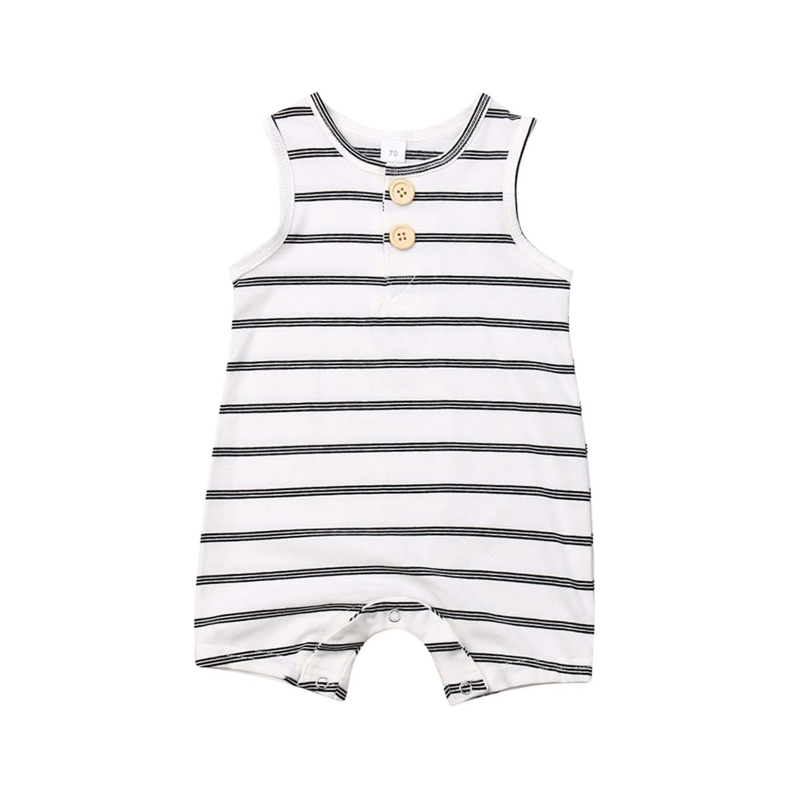 Newborn Summer Baby Romper - Soft Cotton One-Piece Outfit for Boys & Girls | Perfect for Playtime, Beach & Outdoor Adventures