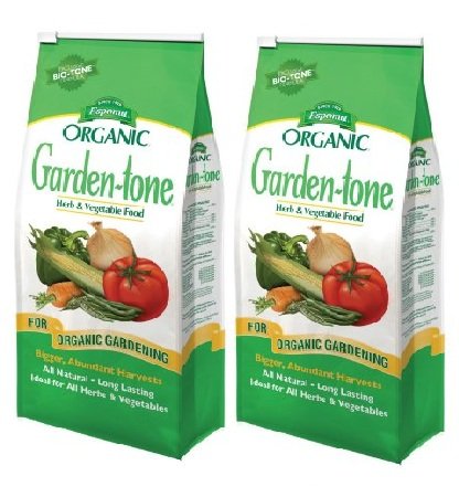 Organic Espoma GT36 36 lb Garden Tone Fertilizer - 2 Pack for Vegetables, Flowers & Plants | Natural Plant Food for Home Gardening & Landscaping