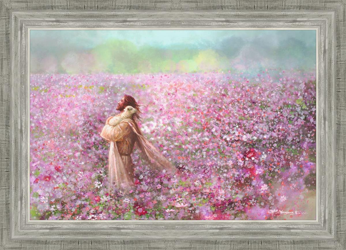 Calming Embrace By Yongsung Kim - Premium Korean Home Decor Wall Art - Perfect for Living Room, Bedroom & Office Decor