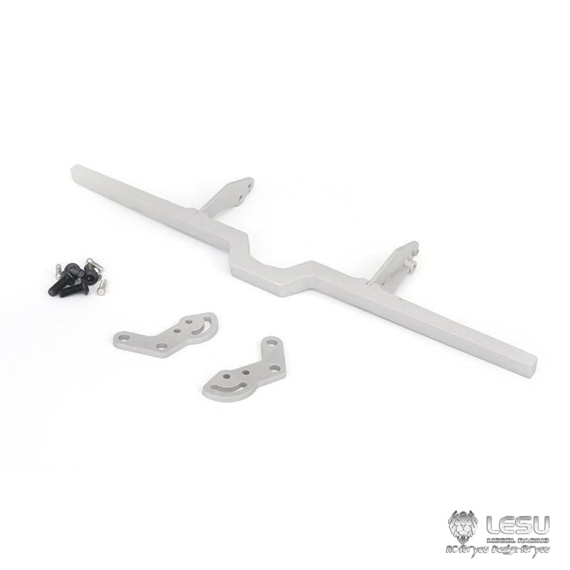 180MM LESU Metal Rear Bumper for 1/14 Scale 3348 RC Dumper Tipper Truck - DIY Upgrade Part for Radio Control Vehicle & Hobby Models - Perfect for Off-Road Crawling & Construction Site Simulation