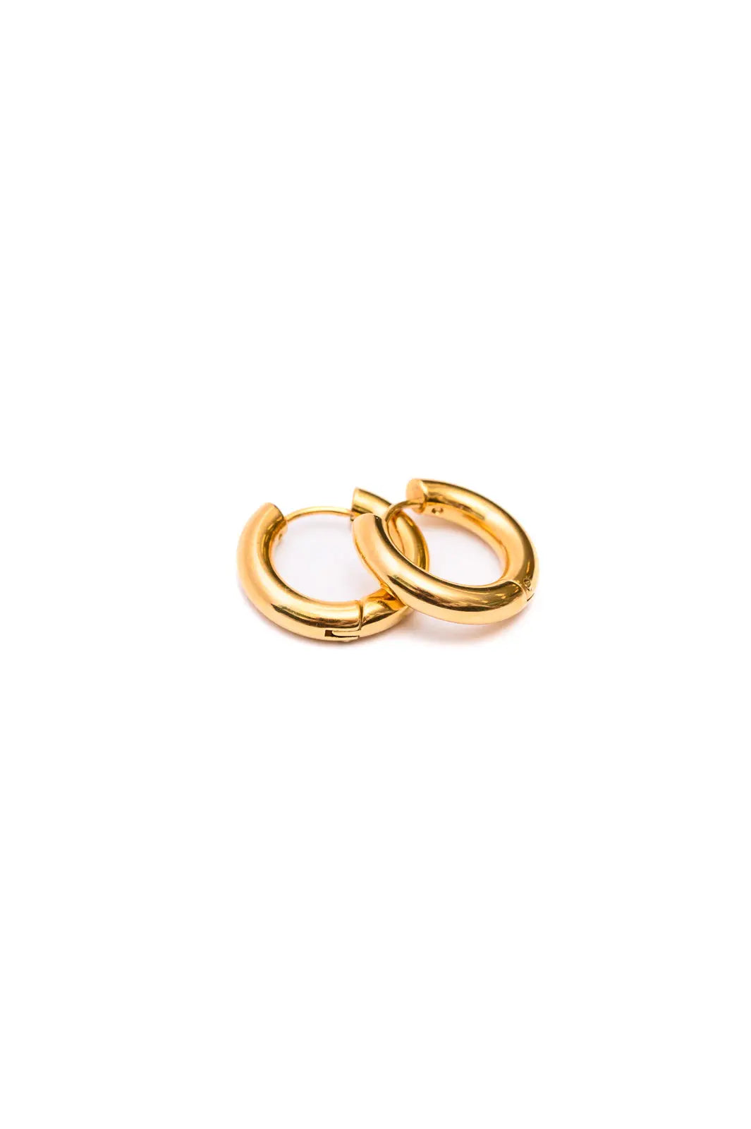 Back to Basics Gold Huggie Earrings - Minimalist Hoop Earrings for Everyday Wear, Gift for Her, Trendy Jewelry for Women