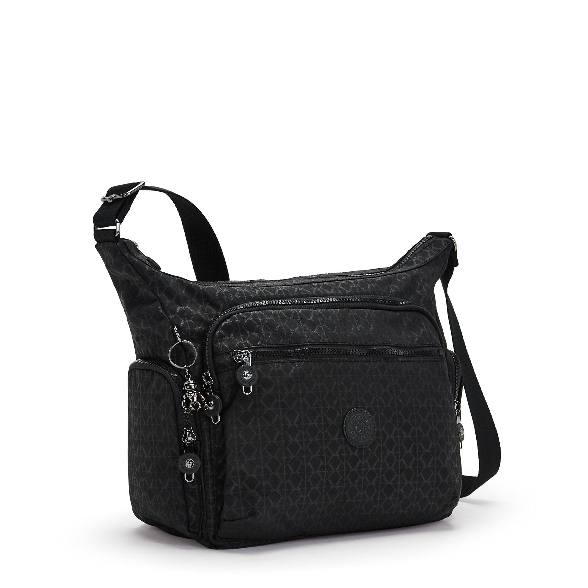 Kipling Women's Gabbie Crossbody Bag - Lightweight Everyday Purse for Women, Fashionable Shoulder Bag with Adjustable Strap, Perfect for Work, Travel & Shopping (Black)