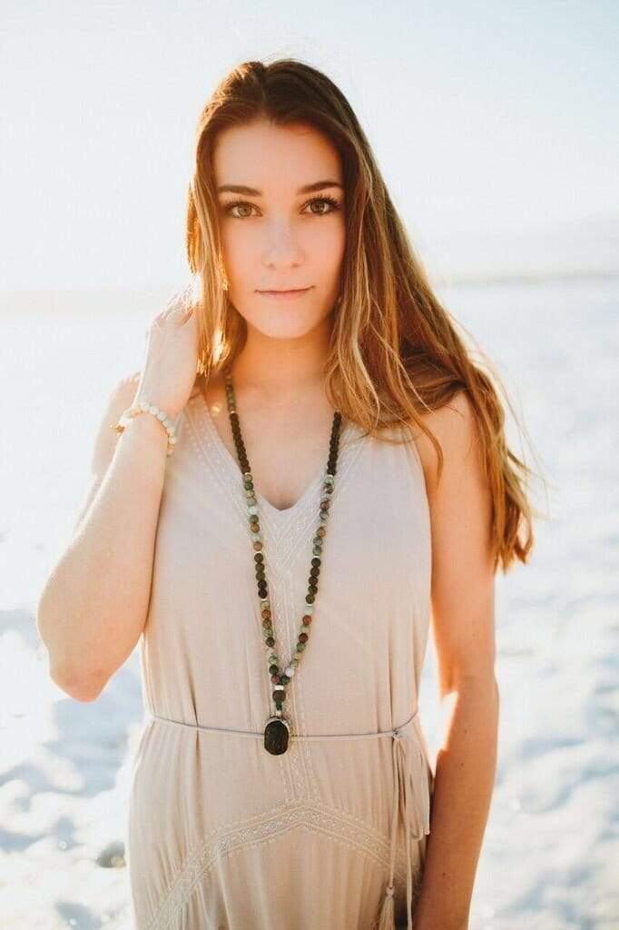 Authentic Grounding Spirit and Soul Mala Beads - Meditation Prayer Necklace for Stress Relief & Spiritual Protection | Perfect for Yoga, Mindfulness Practice & Energy Healing