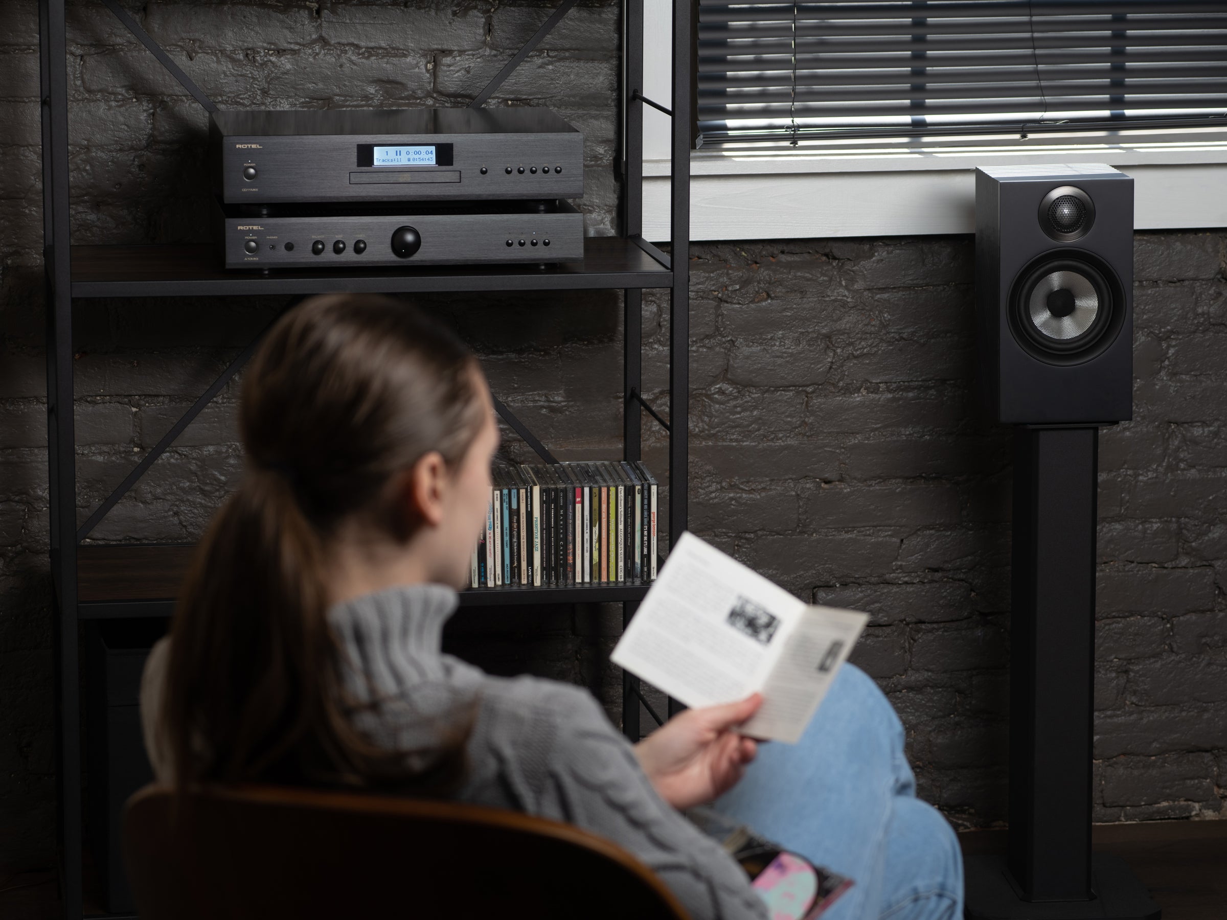 Rotel A10 Mkii Stereo Integrated Amplifier - High-Fidelity Audio for Home Theater & Music Listening
