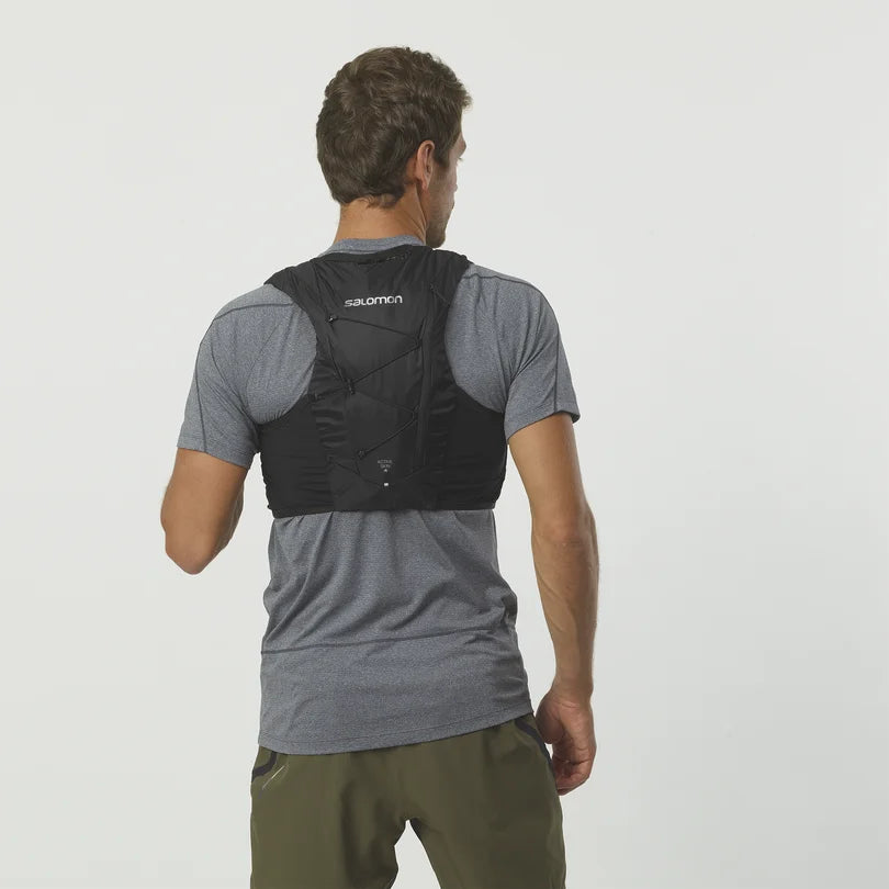 Active Skin 4 Running Hydration Vest with Water Flasks - Lightweight Breathable Unisex Trail Running Gear for Marathon, Hiking & Outdoor Sports