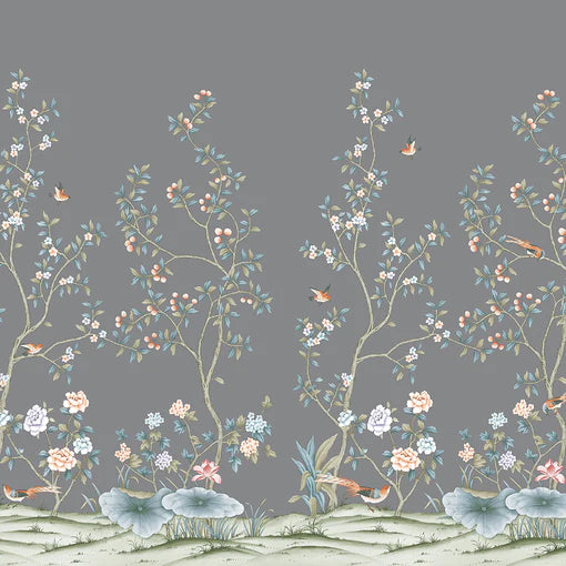 Lilly Peel and Stick Wall Mural - Self-Adhesive Removable Wallpaper - Easy DIY Home Decor for Bedroom, Nursery, Living Room & Office