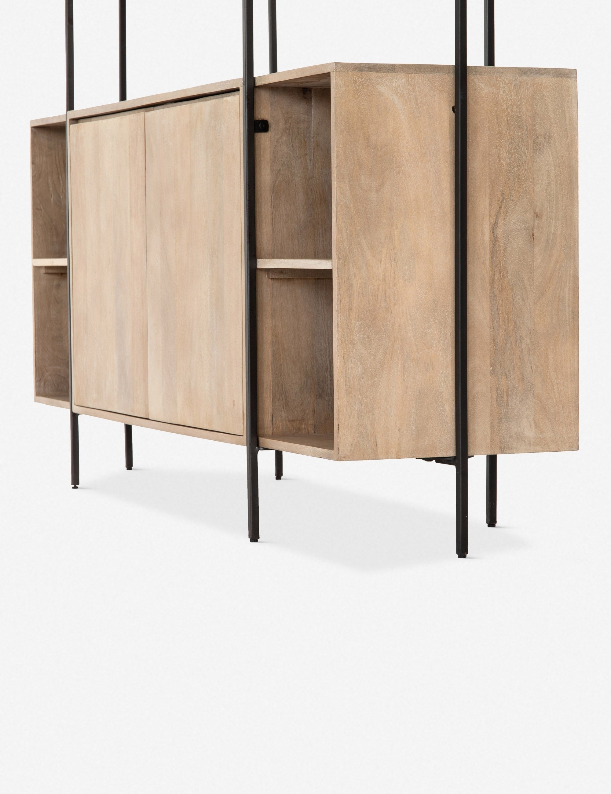 Aneko Modern Sideboard and Hutch - Stylish Storage Cabinet for Dining Room, Living Room & Entryway | Perfect for Organizing Dishes, Linens & Home Decor
