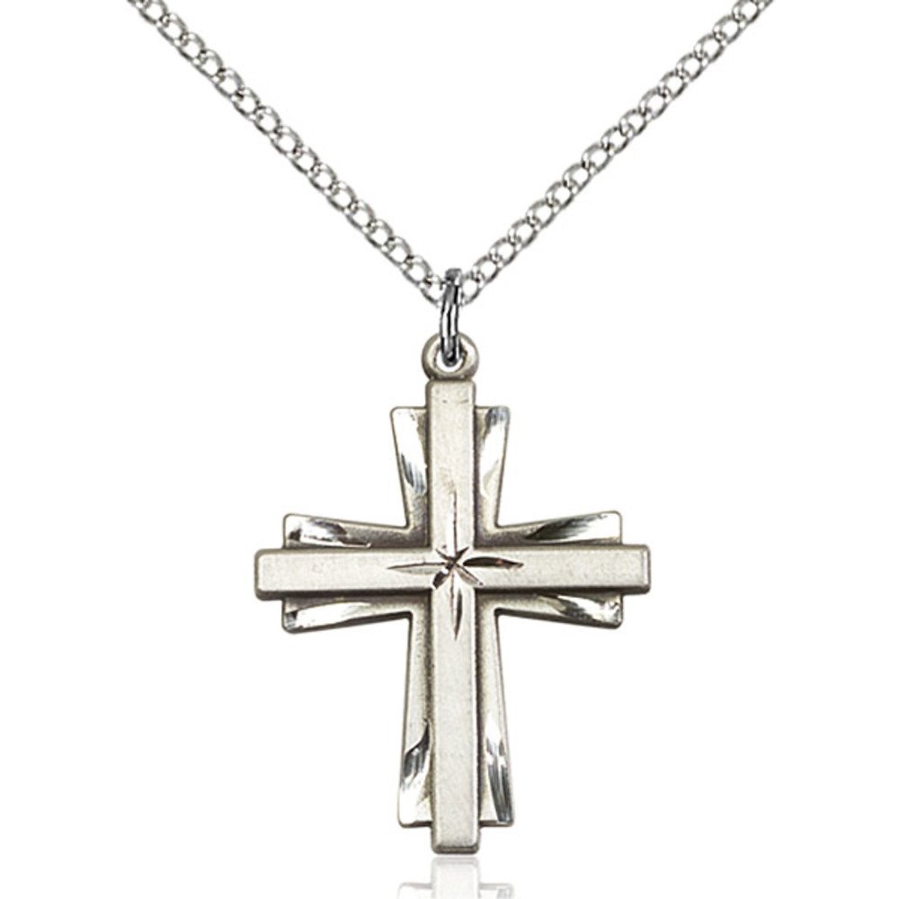 Bonyak 18 Inch Sterling Silver Curb Chain Necklace 1 X 3/4 Inches - Durable 925 Silver Jewelry for Men & Women - Perfect for Layering, Gifts & Everyday Wear