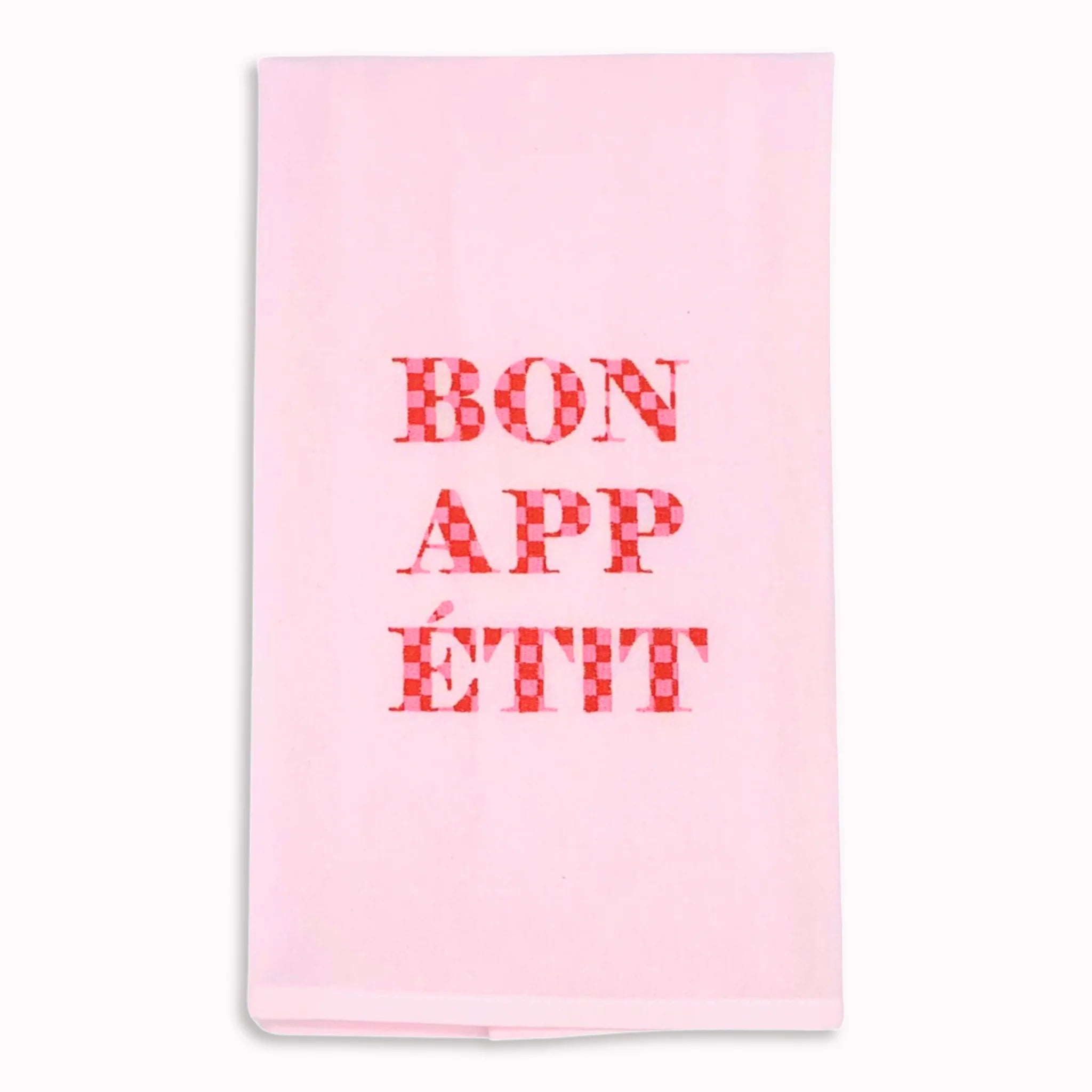 Lynen Bon Appétit Tea Towel - Premium Cotton Kitchen Towel for Drying Dishes, Cleaning & Decor - Perfect for French Country Kitchen, Hostess Gifts & Cooking Enthusiasts