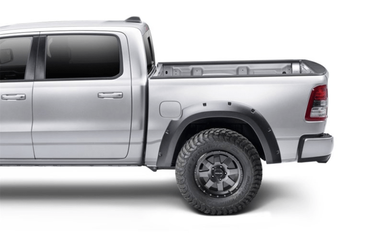 Bushwacker 58202 4-Piece Forge Style Fender Flares for 1994-2002 Dodge Ram 2500/3500 & Compatible with Ram 1500 | Off-Road Protection & Custom Truck Styling