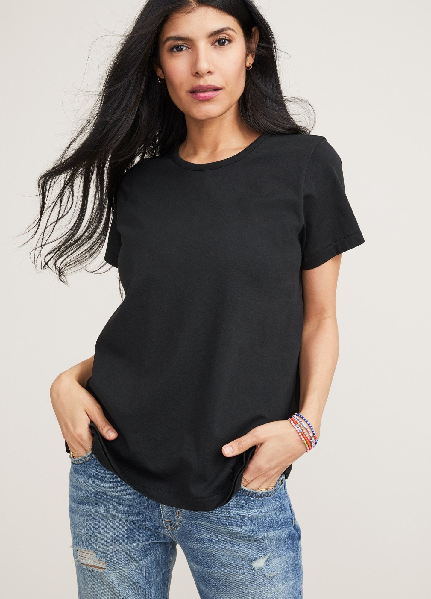 Premium Nursing Tee for Moms - Soft & Comfortable Maternity Shirt for Breastfeeding - Perfect for Everyday Wear, Nursing at Home or On-the-Go