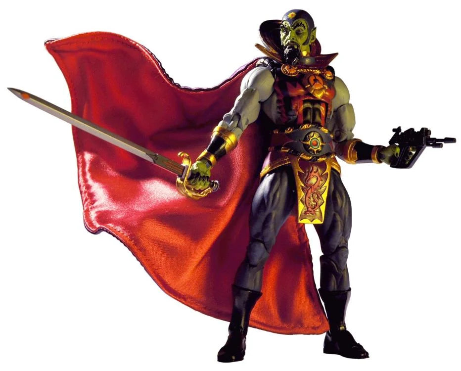 Defenders of the Earth Action Figure - Ming the Merciless Collectible Toy | King Features Licensed Merchandise | Perfect for Comic Book Fans & Collectors