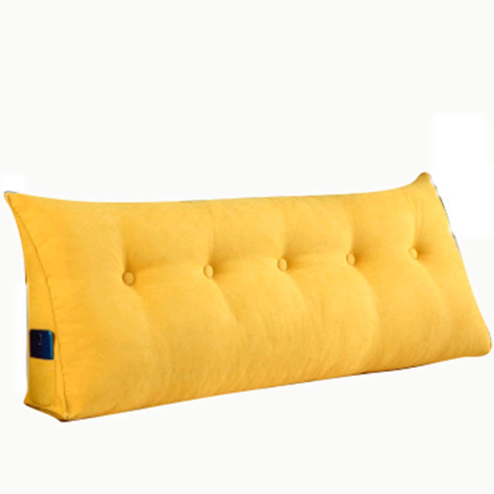 STBD Triangle Reading Pillow - Ergonomic Back Support Wedge Cushion for Bed, Sofa & Floor - Removable Cover & Adjustable Positioning - Perfect for Reading, Gaming & Relaxing
