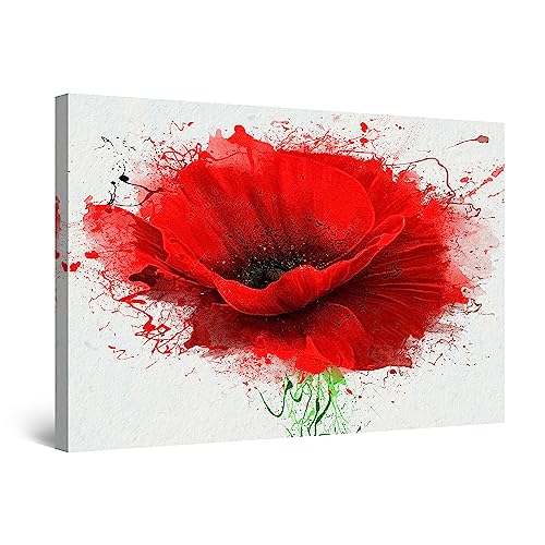 Red Petals Abstract