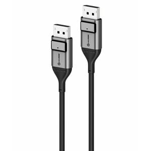 ALOGIC Ultra 8K DisplayPort to DisplayPort Cable 1.4 Version 1m Space Grey - High Speed 32.4Gbps HDR for Gaming Monitor, PC, Mac, Workstation & Home Theater Setup