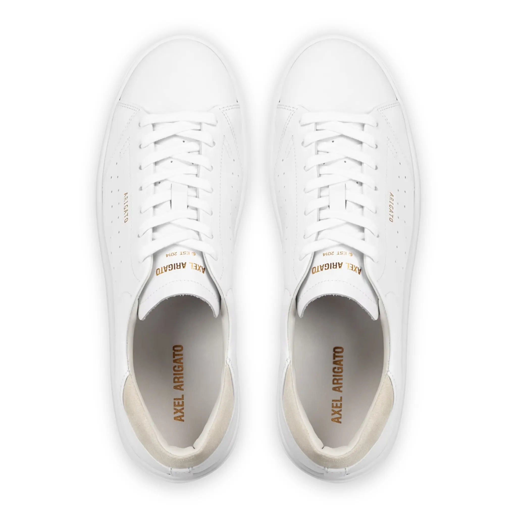 Axel Arigato Court White Taupe Women's Sneakers - Casual Comfortable Walking Shoes for Everyday Wear, Gym & Street Style Fashion