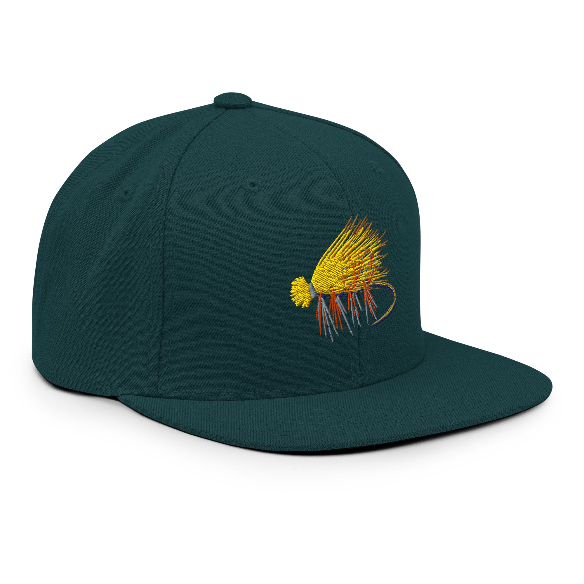 Caddis Fly Fishing Hat for Men & Women - UV Protection, Breathable & Adjustable - Perfect for Outdoor Fishing, Hiking & Camping
