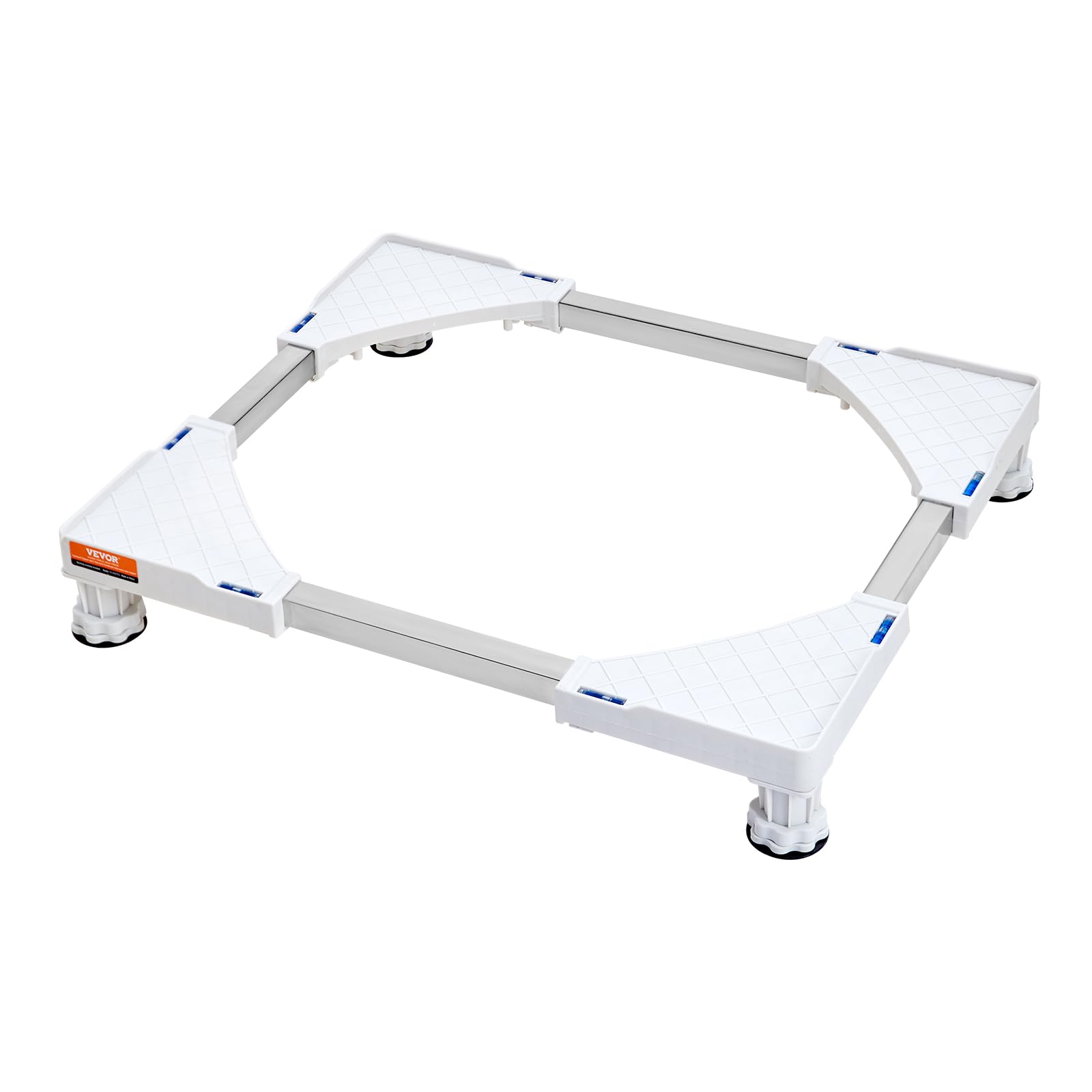 VEVOR Adjustable Universal Appliance Stand - Mini Fridge Riser with 4 Strong Feet, Washer Dryer Pedestal Base (15