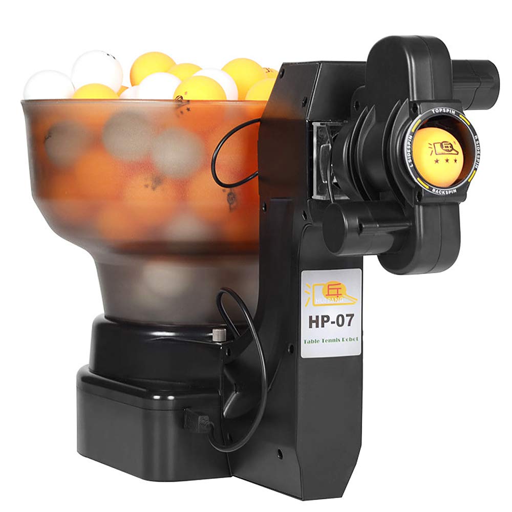 Lixada Automatic Table Tennis Robot Trainer - 40mm Regulation Ping Pong Ball Machine for Solo Practice | Perfect for Home, Club & Professional Training Sessions